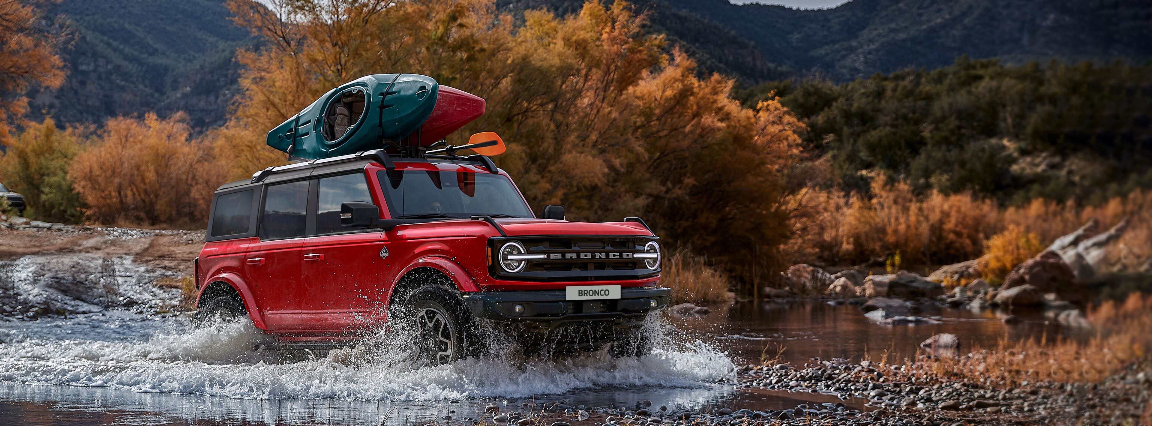 Ford bronco — modelový vizuál výrobce