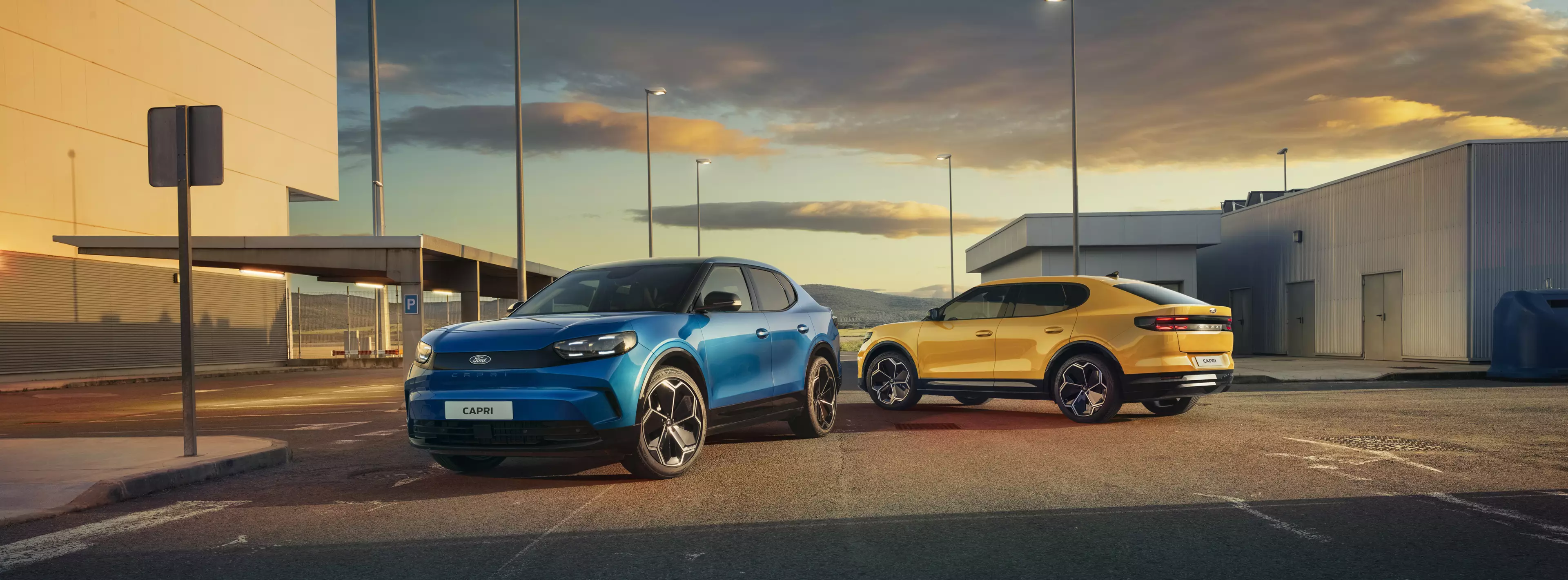 Elektrický Ford Capri — oficiální modelová fotografie